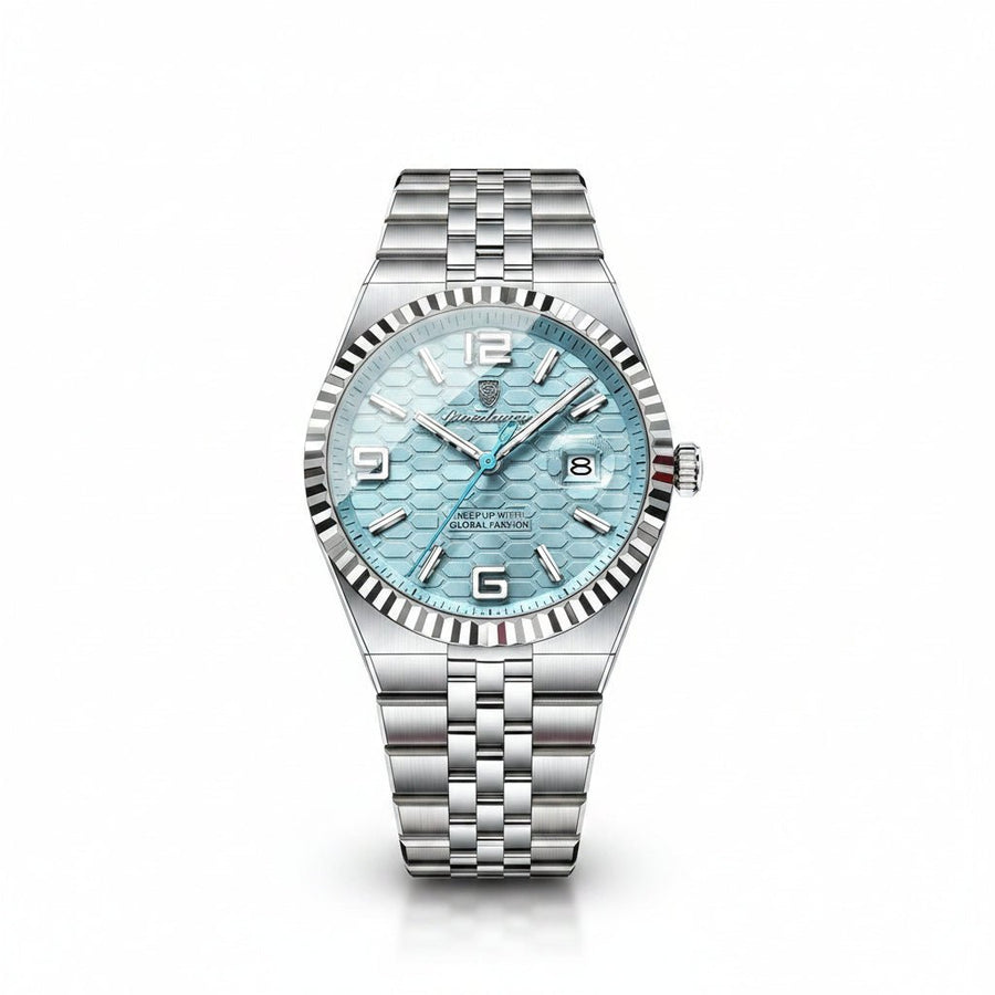 Silver Mint Blue