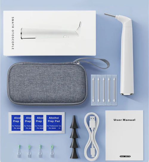 WIFI Digital Otoscope Ear Camera 3.9Mm Ear Cleaning Inspection Camera Ear Wax Removal Tools for Iphone Android