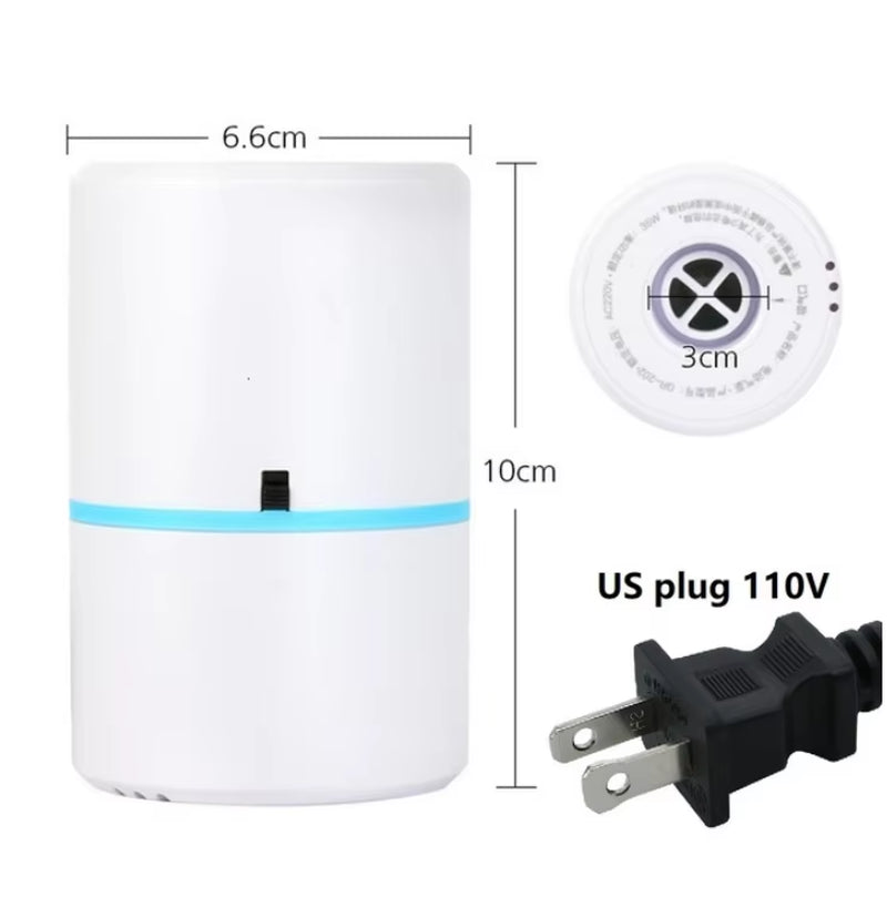 Compressed Bag Electric Pump Travel Vacuum Bag Pump Mini Vacuum Sealer Machine Space Saver for Clothes Food Organizer