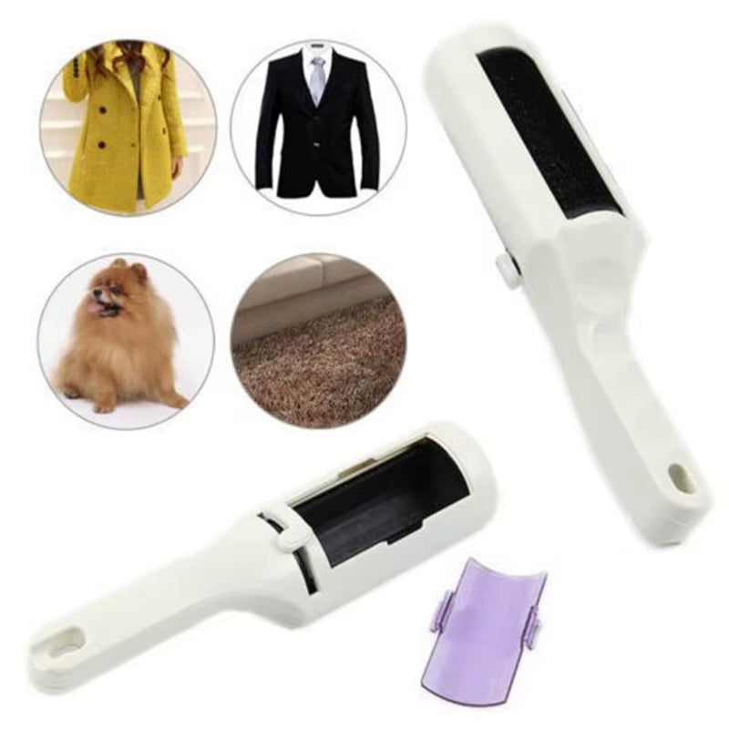 Electrostatic Static Clothing Dust Pet Hair Cleaner Remover Brush Dog Cat Hair from Furniture Self-Cleaning Lint Pet Hair Remove