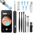Visual Ear Wax Cleaner with Camera Safe Earwax Removal Endoscope with 5M Camera Luminous Otoscope Ear Cleaning Tools Ear Care