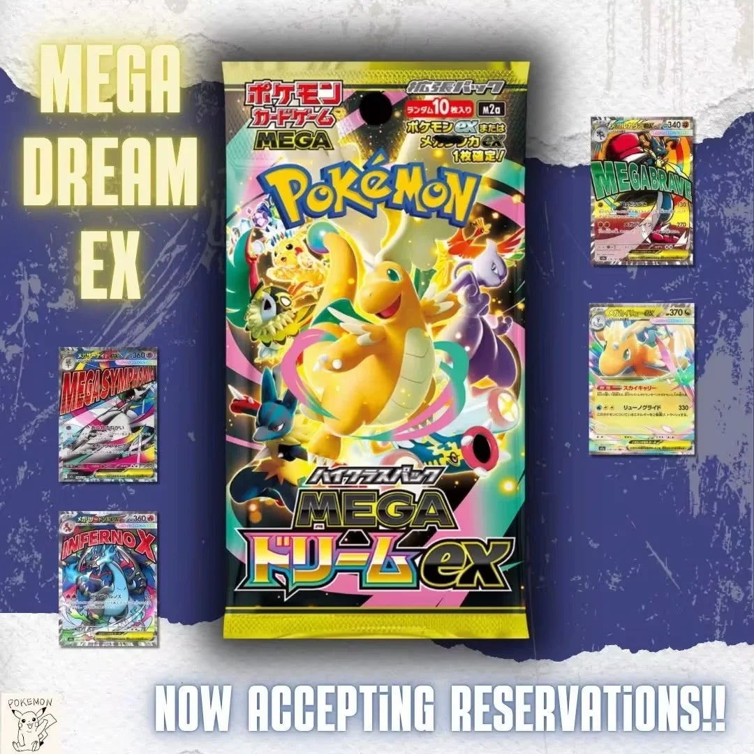 Genuine M2A Pokemon PTCG the Golden Ex Box Japanese Edition Cards Booster Pack M2A MEGA Japan Gold Box Trading Collectible
