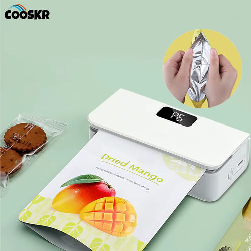 Mini Heating Bag Sealer Storage Packaging Food Bag Sealing Machine Handheld Plastic Clip Bag Sealer Snack Packaging Heat Sealer