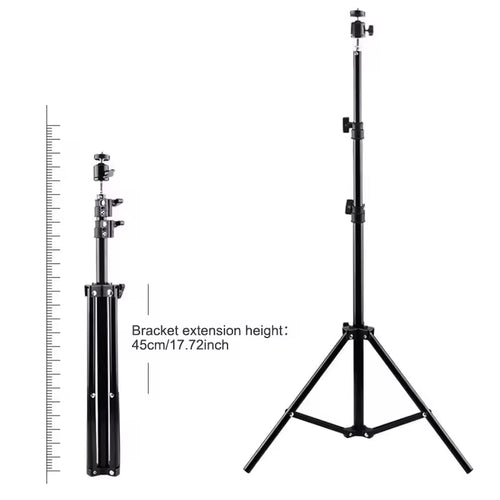 50Cm-160Cm Universal Portable Bracket for HY300 Mini Projector Tripod Stand Mount Max Load-Bearing 3.3 Pounds