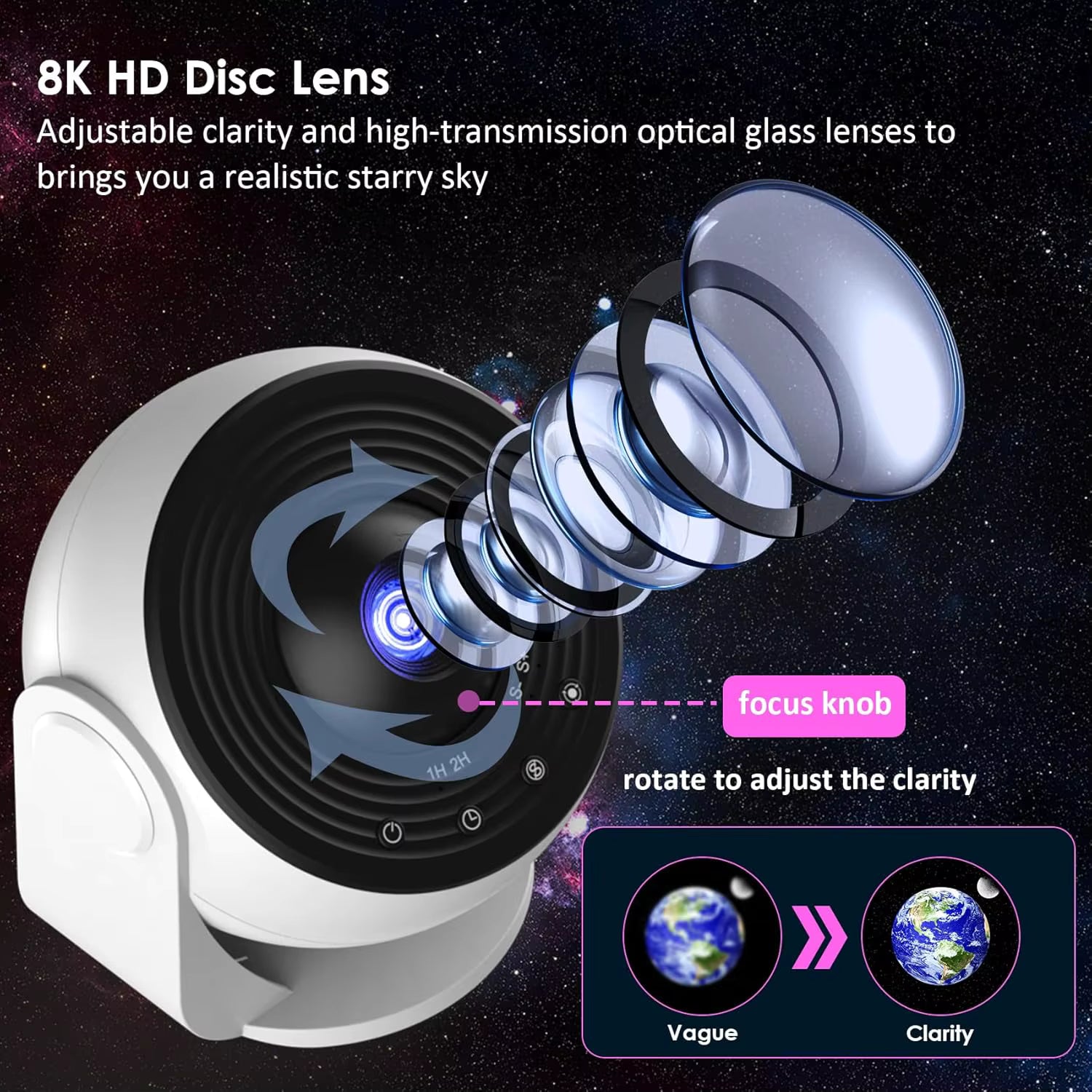 Galaxy Projector Lamp™ | Turn Any Room Into a Starry Night