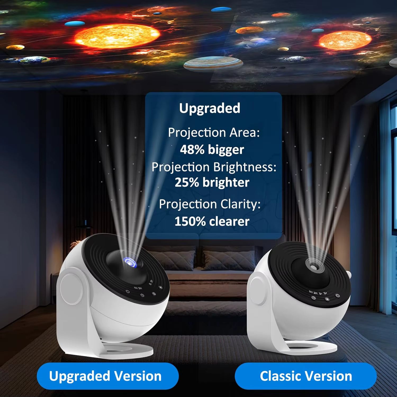 Galaxy Projector Lamp™ | Turn Any Room Into a Starry Night