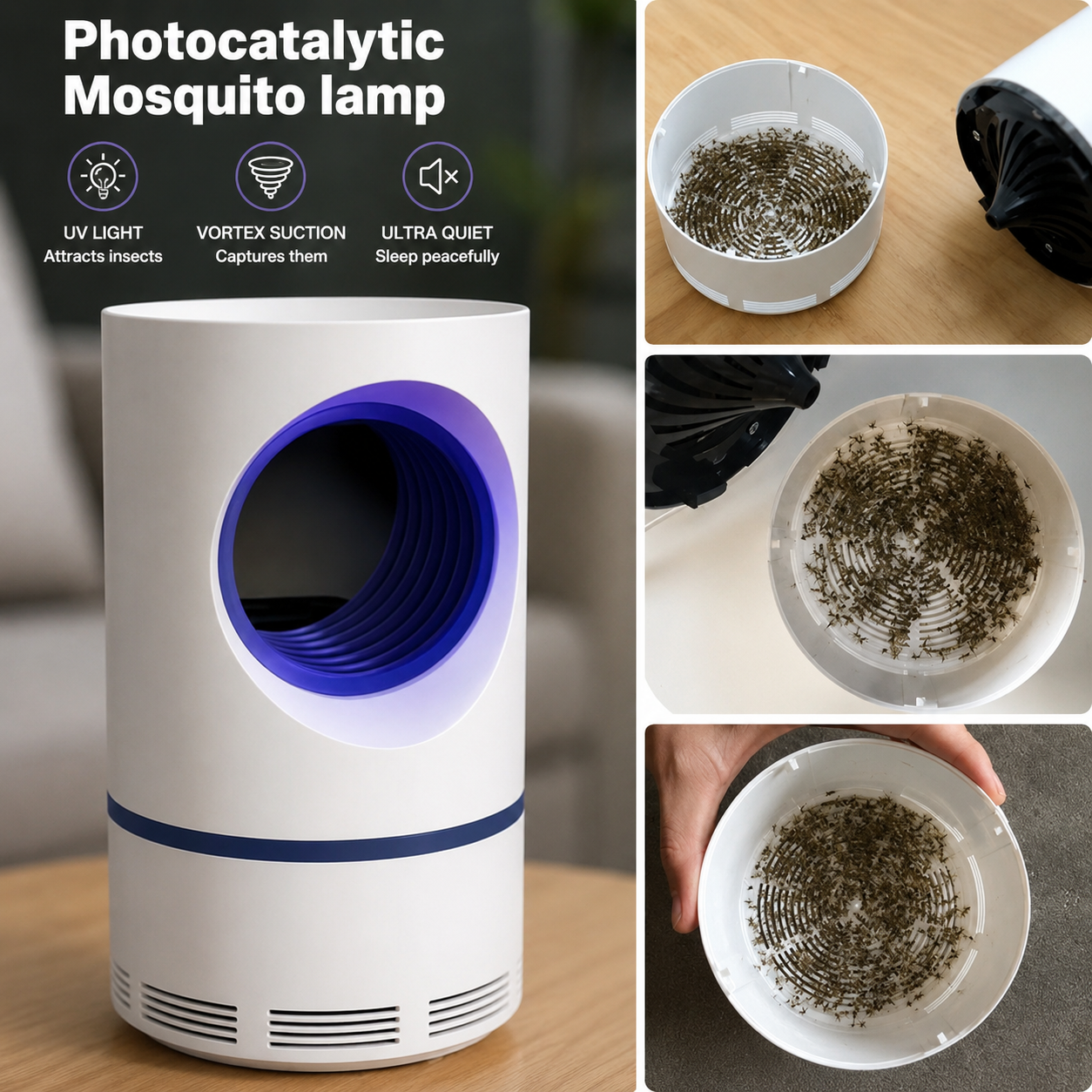 Mosquito Killer Lamp™ | Silent Mosquito Trap for Better Sleep