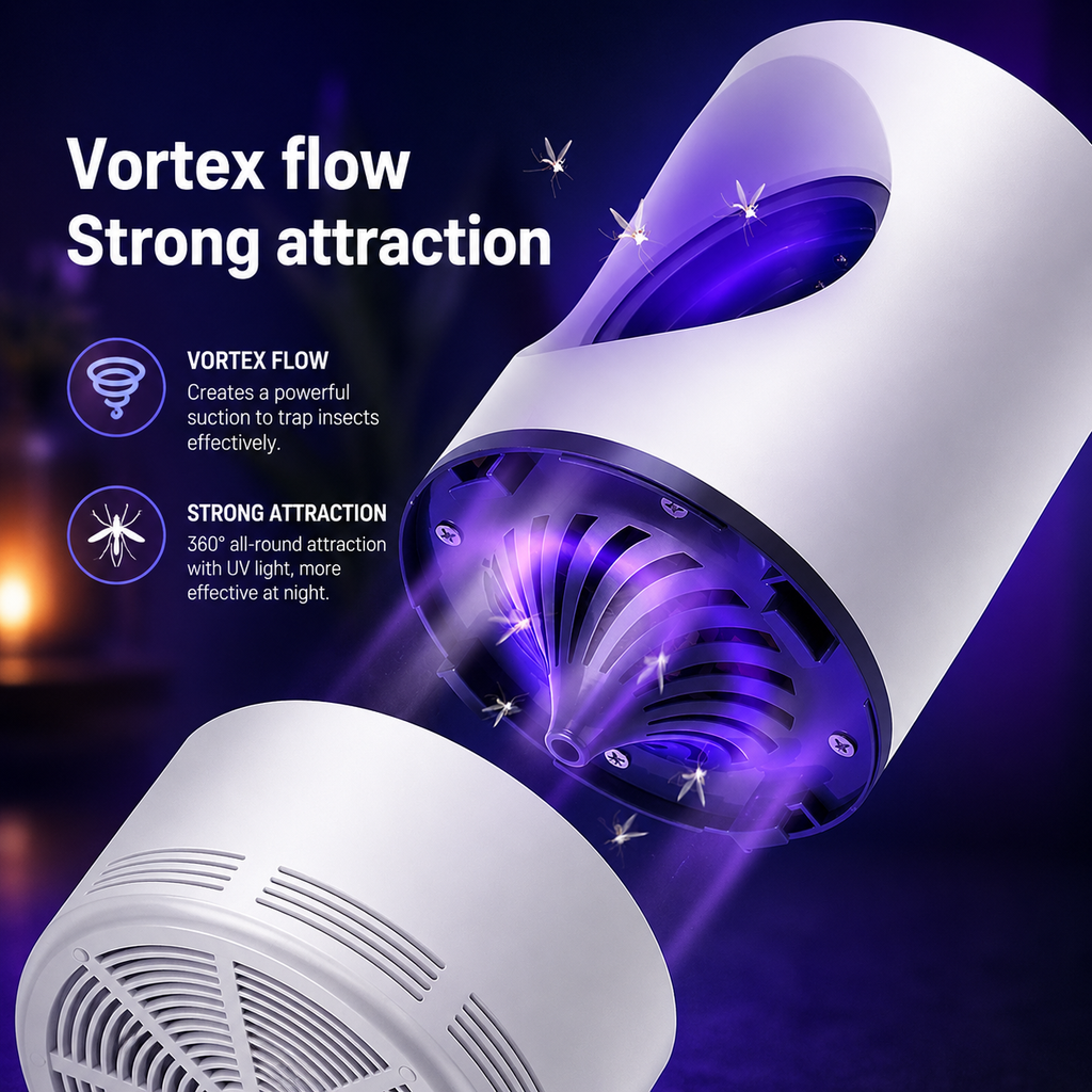 Mosquito Killer Lamp™ | Silent Mosquito Trap for Better Sleep