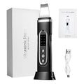Ultrasonic Skin Scrubber Electric Facial Cleansing Pore Deep Cleanser Acne Blackhead Remover Peeling Shovel Device Beautymachine