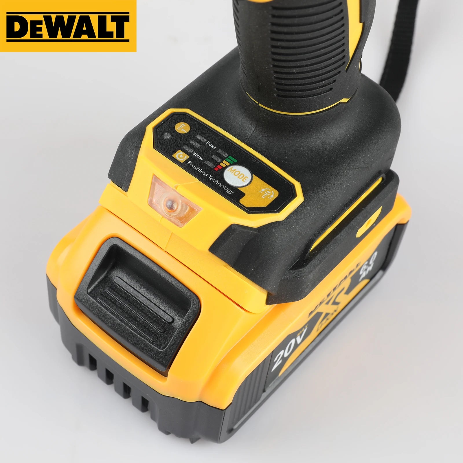 DCD805 20V Power Tools Brushless Impact Drill Cordless Electric Screwdriver Multi-Function Hand Drill