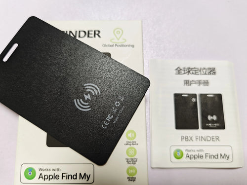 AIYATO Thin Wallet Card Tracker Wireless Charging GPS Smart Tag Air Tag Work for Apple Find My APP IOS Keys Suitcase Bag Locator