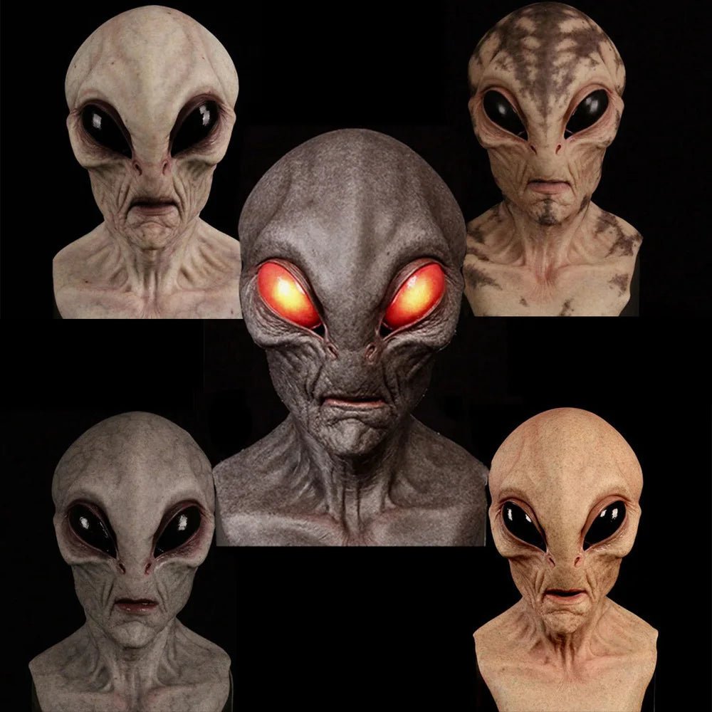 Alien Latex Horror Mask - Vexora Store